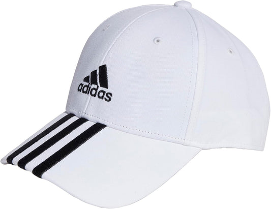 adidas Performance 3-Stripes Cotton Twill Baseball Cap