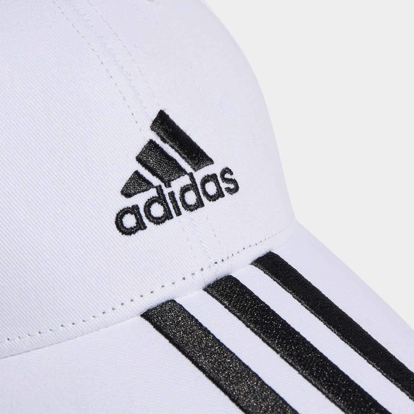 adidas Performance 3-Stripes Cotton Twill Baseball Cap